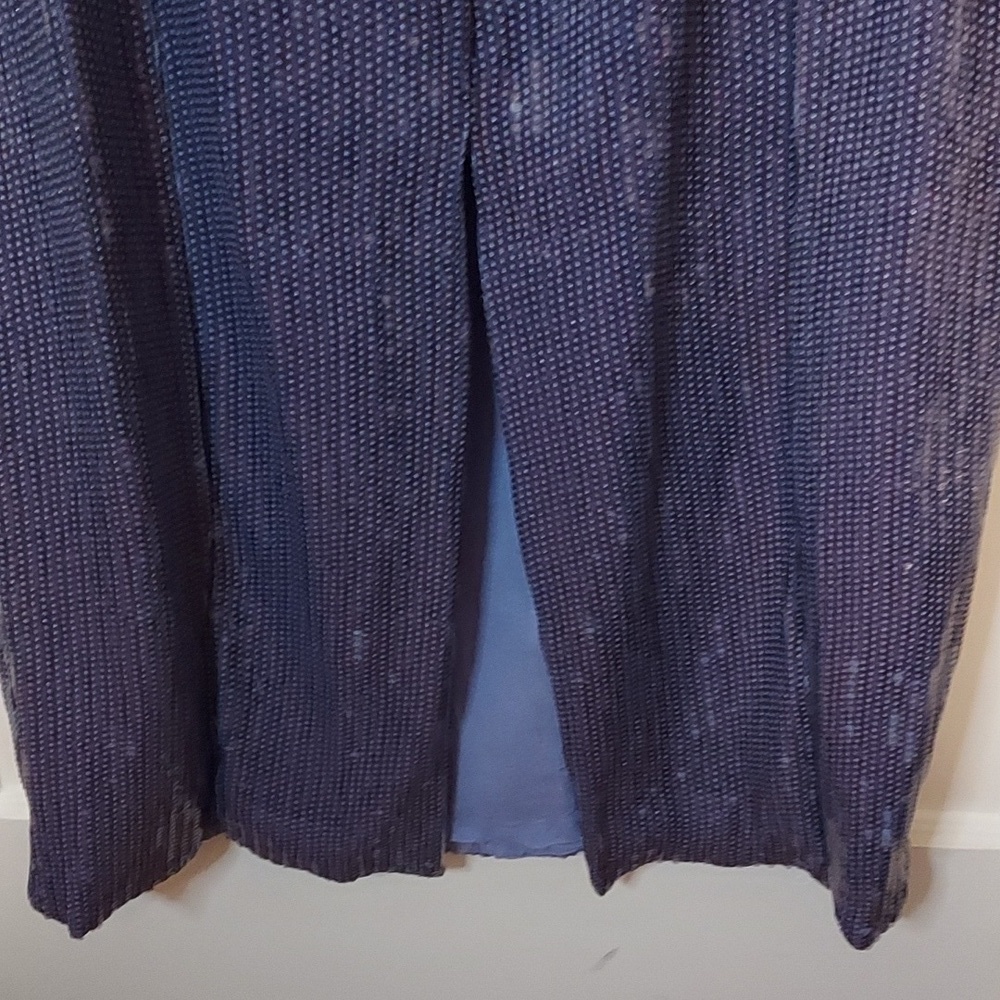 Pilcro Sequin Slim Midi Dress in Blue/Silver - Picture 15 of 16